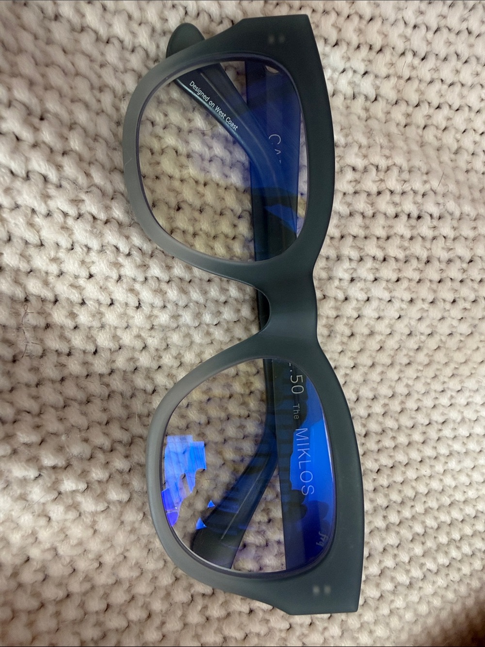 Caddis Miklos Reading Glasses, Brackish - Picture 3 of 12